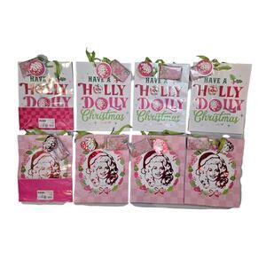 NEW! Dolly Parton Holiday Gift Bags 12" x 10", Tissue Paper & Gift Tag, Lot of 8